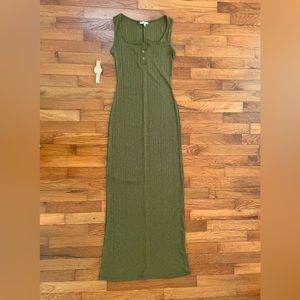 Olive Green Maxi Dress